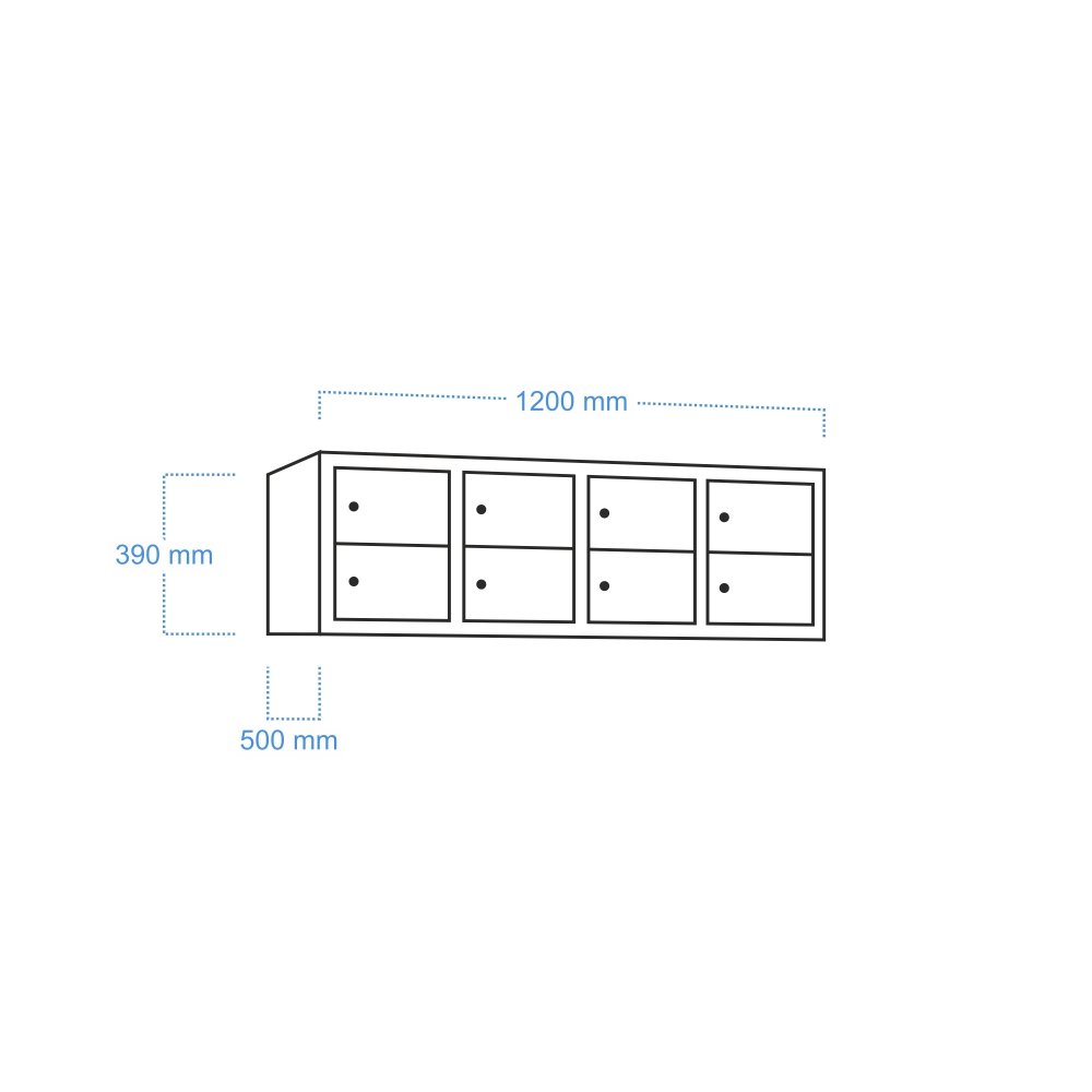 Gardrober, GARDR PLUS 4/8 AC
